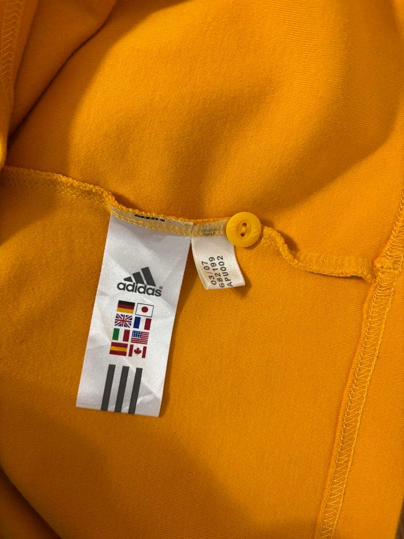 adidas アディダス　刺繍ロゴ　オーストラリア代表　ラガーシャツ