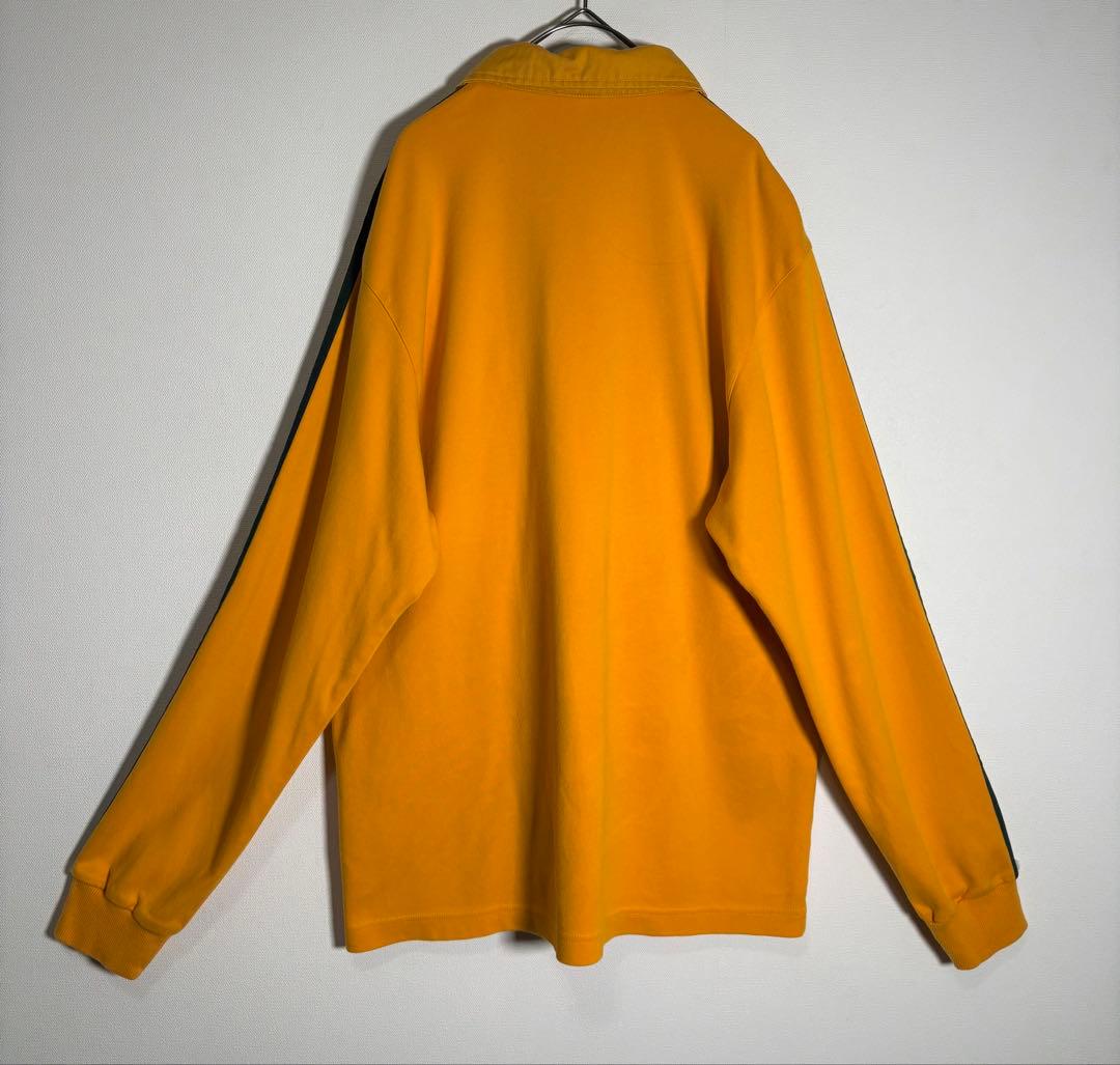 adidas アディダス　刺繍ロゴ　オーストラリア代表　ラガーシャツ