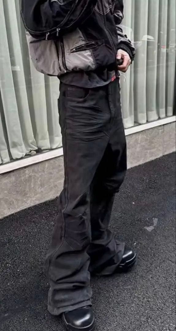 rick owens bolan 似 フレアパンツ opium y2k