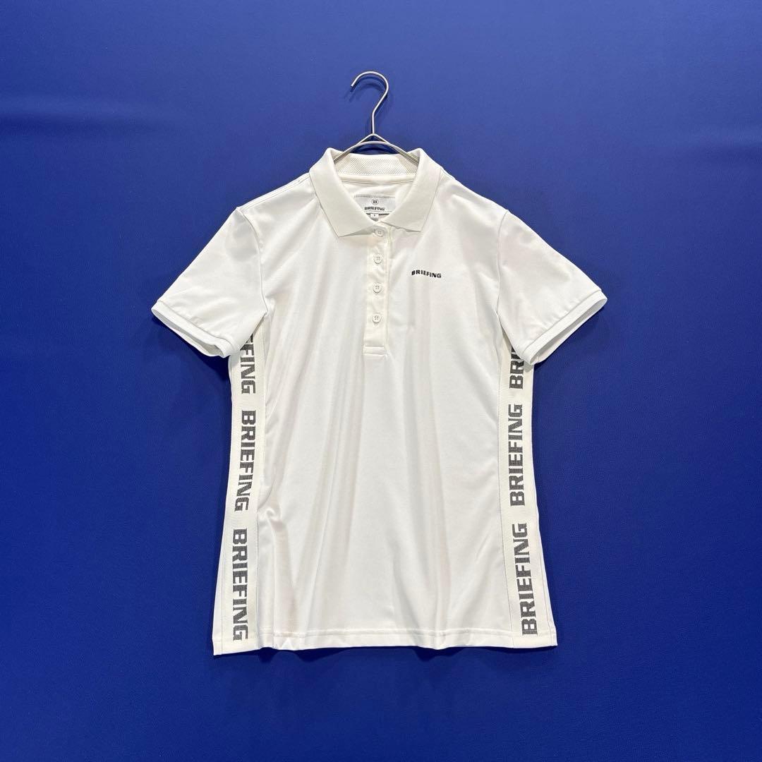 ブリーフィングゴルフ　半袖ポロシャツ　23SS レディース　S ホワイト