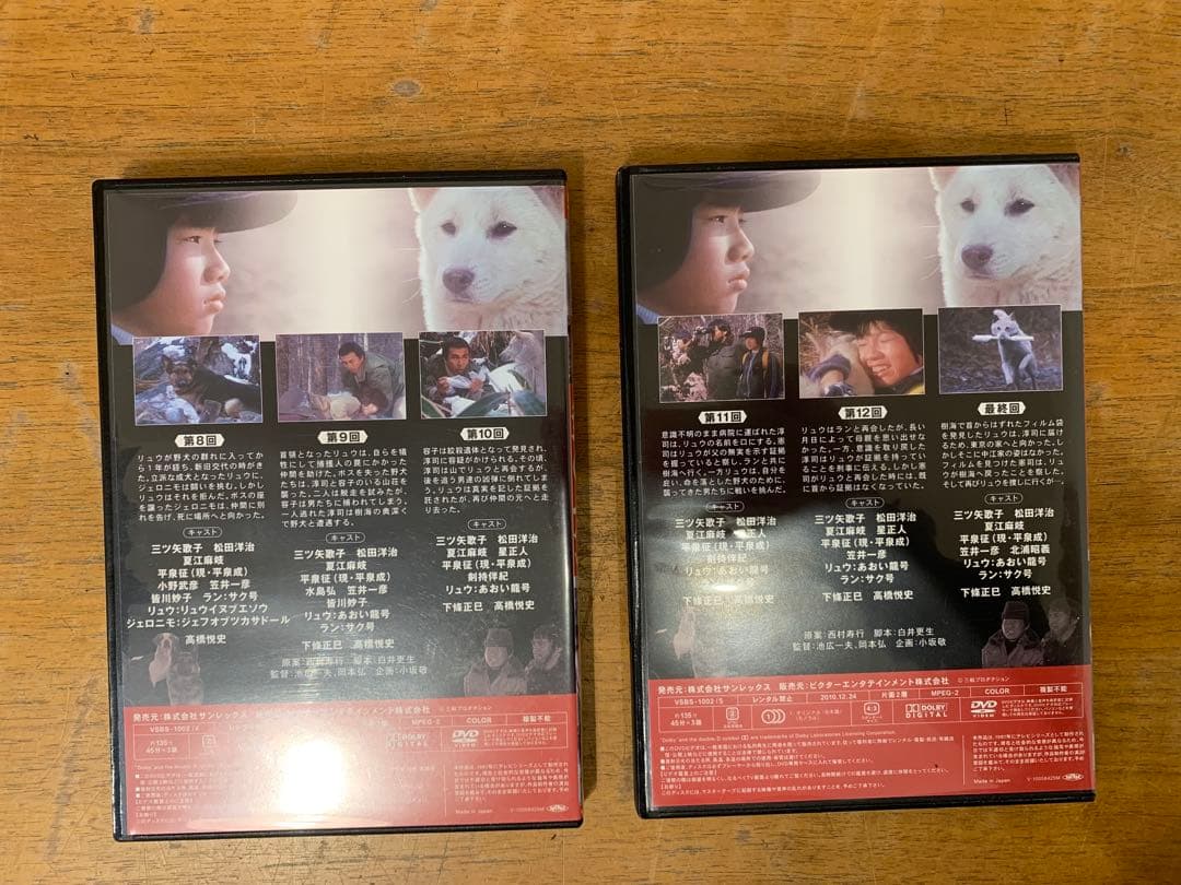 N0311-03★炎の犬 DVD BOX 5巻セット 三ツ矢歌子 松田洋治