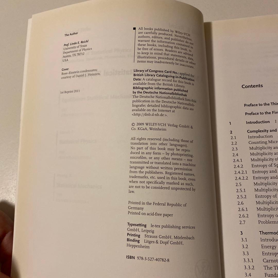 洋書 A Modern Course in Statistical Physics