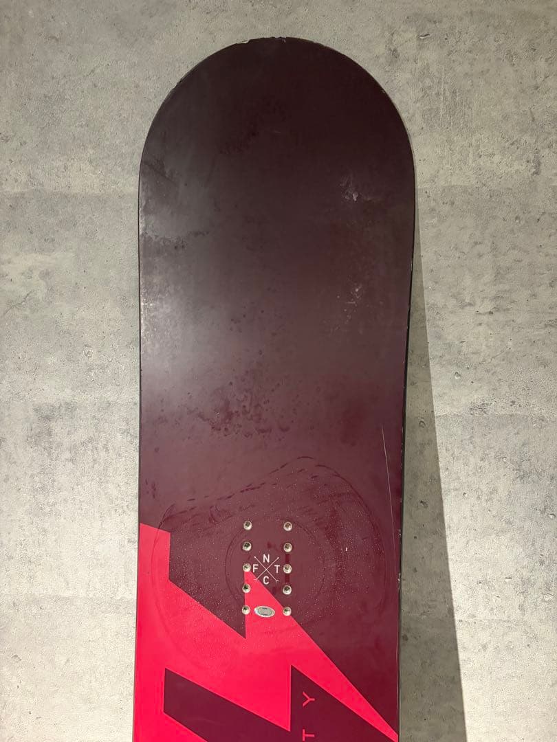 FNTC CVT スノーボード レッド 156cm