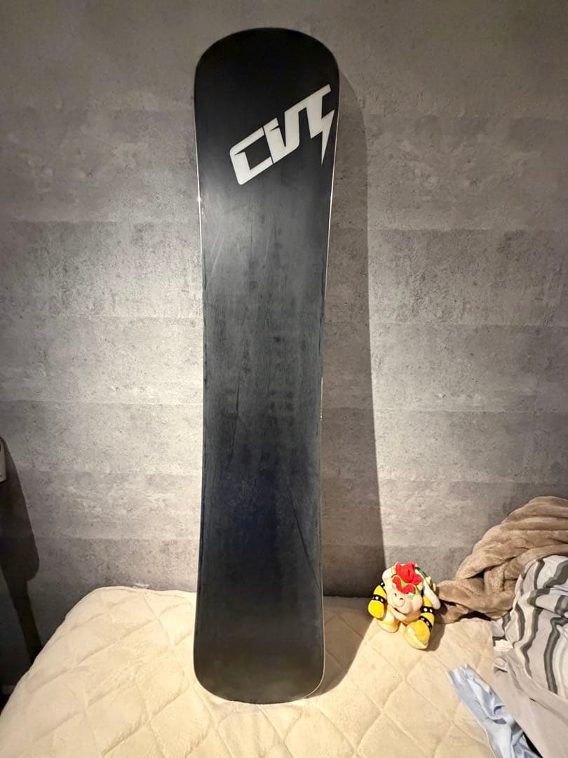 FNTC CVT スノーボード レッド 156cm