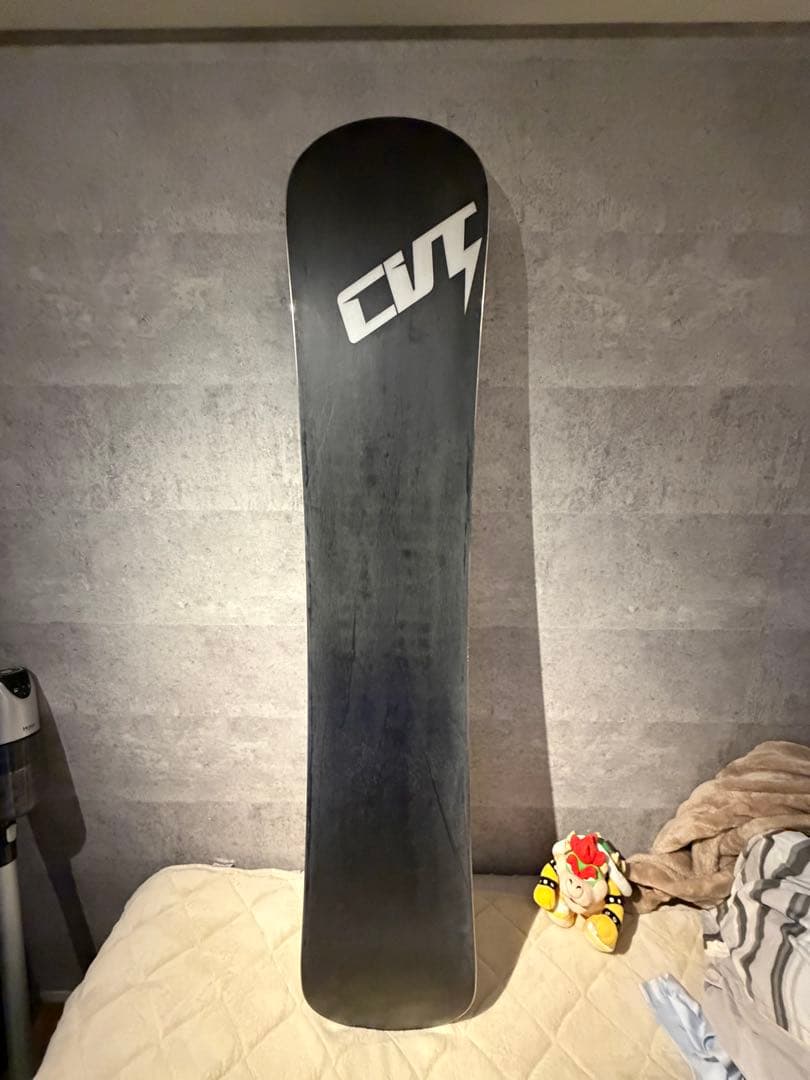 FNTC CVT スノーボード レッド 156cm