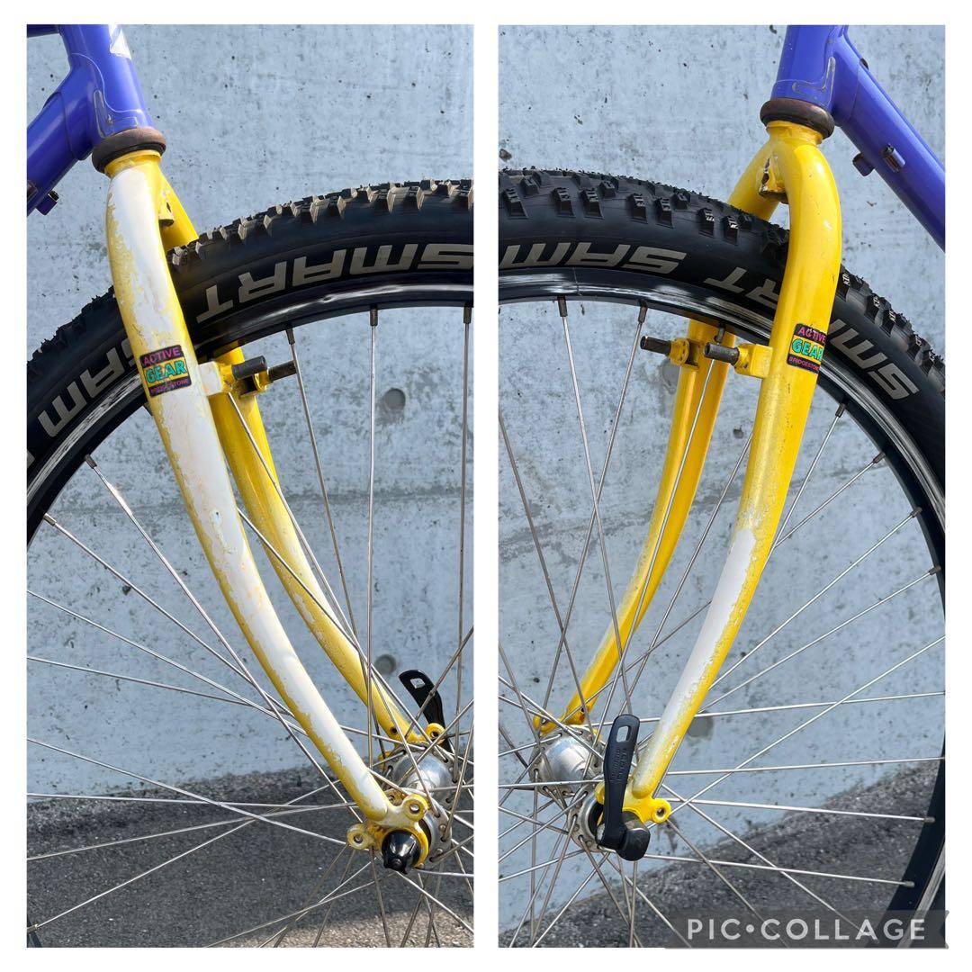 送料無料◾️90s OLD MTB フレーム ブリヂストン マッドロック 自転車
