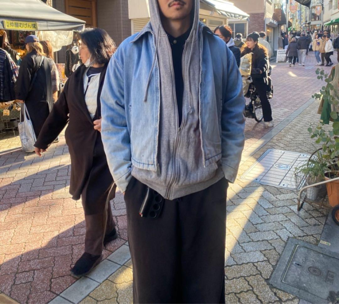 60s jc penny ジップアップ デニムジャケット ボロ