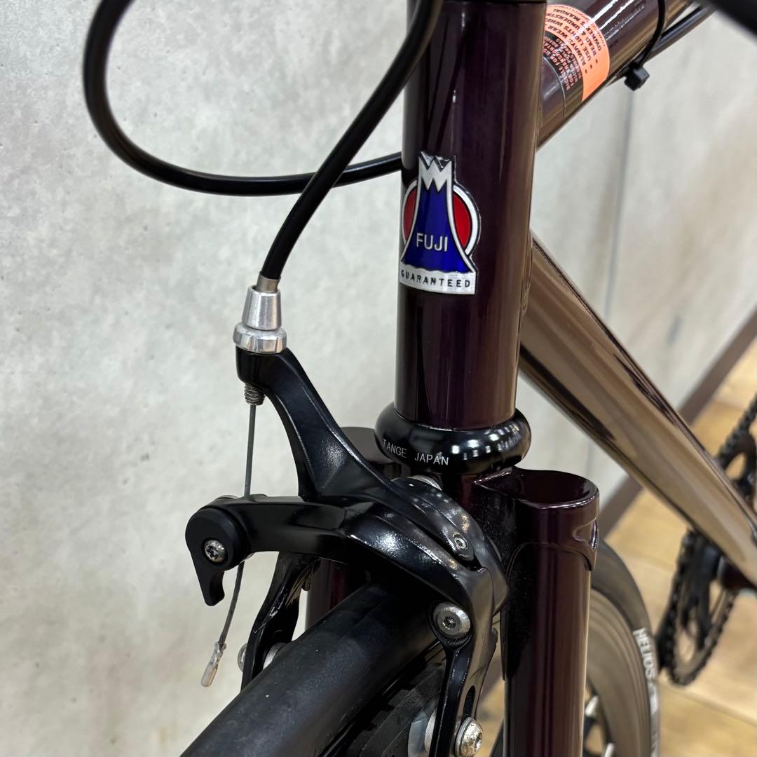 FUJI FEATHER クロモリ ピスト 54 ディープパープル