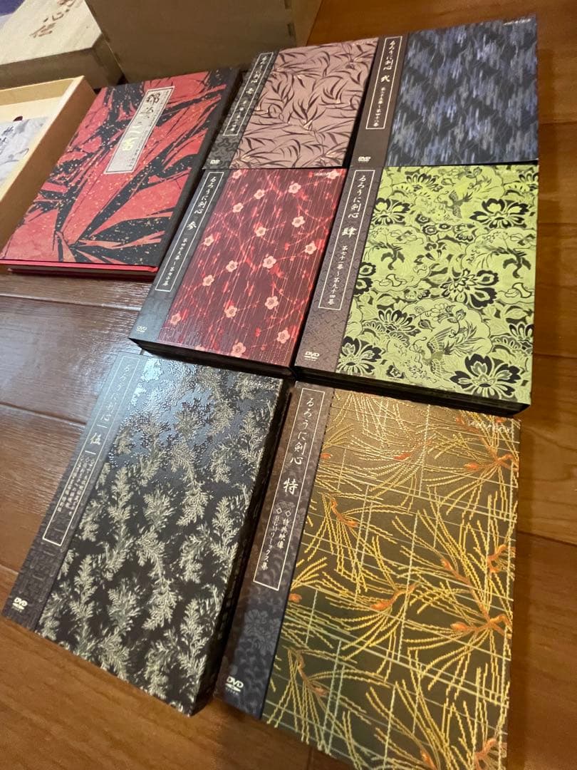 【全集剣心伝】DVD全22枚他欠品無しの完全版セット木箱入り