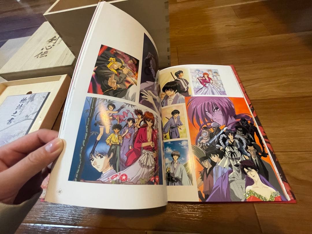 【全集剣心伝】DVD全22枚他欠品無しの完全版セット木箱入り