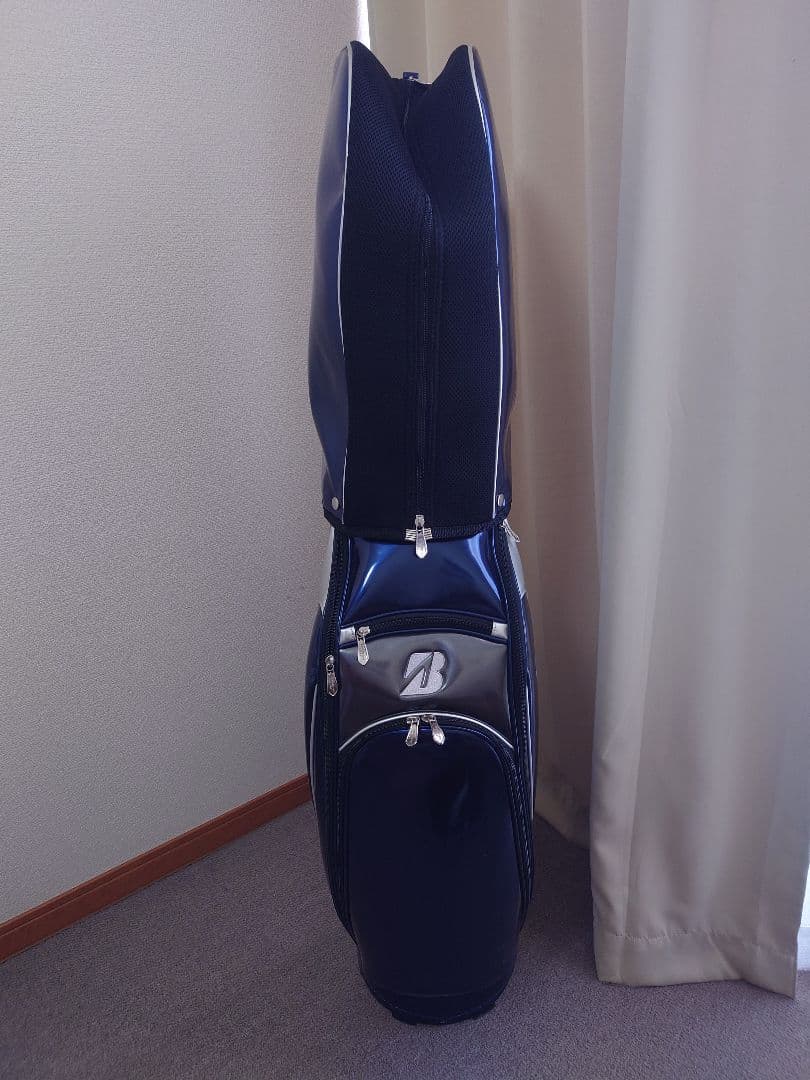 BRIDGESTONE GOLF キャディバッグ ネイビー・シルバー