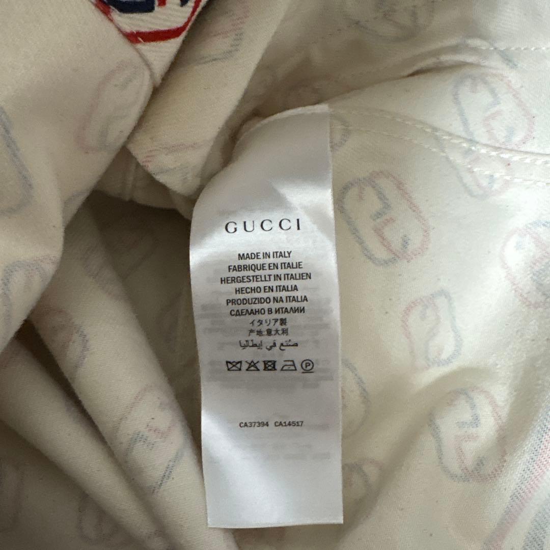 GUCCI インターロッキング　GG デニムジャケット　Gジャン　サイズ44