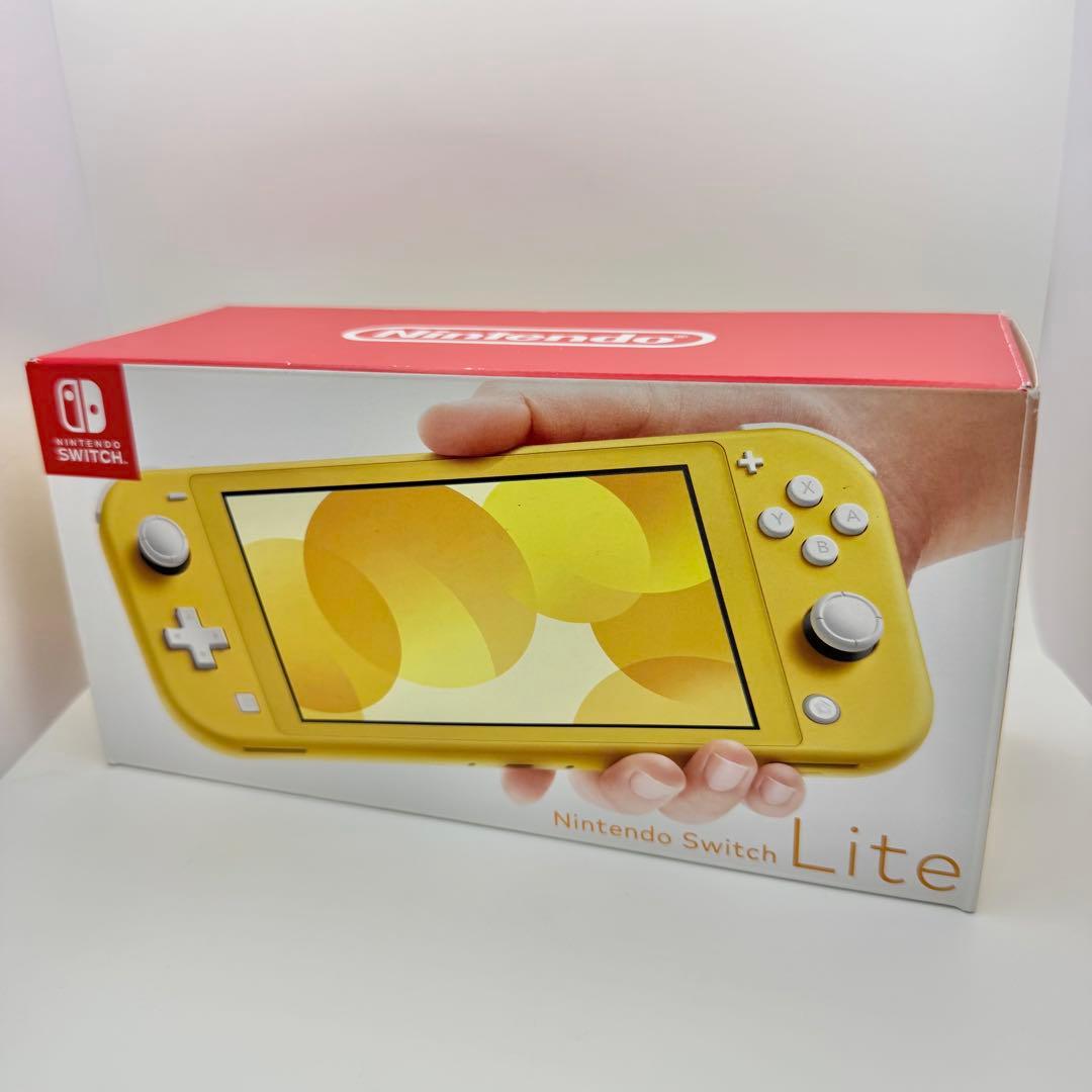 【極美品】Nintendo Switch Lite イエロー 29-1