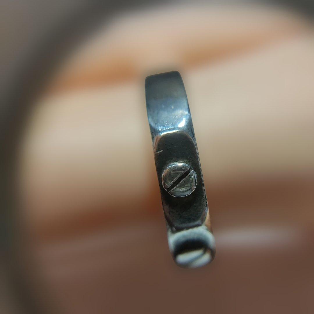 ジャンポールゴルチエ。SILVER925 。シルバー製リング、指輪。8号。①