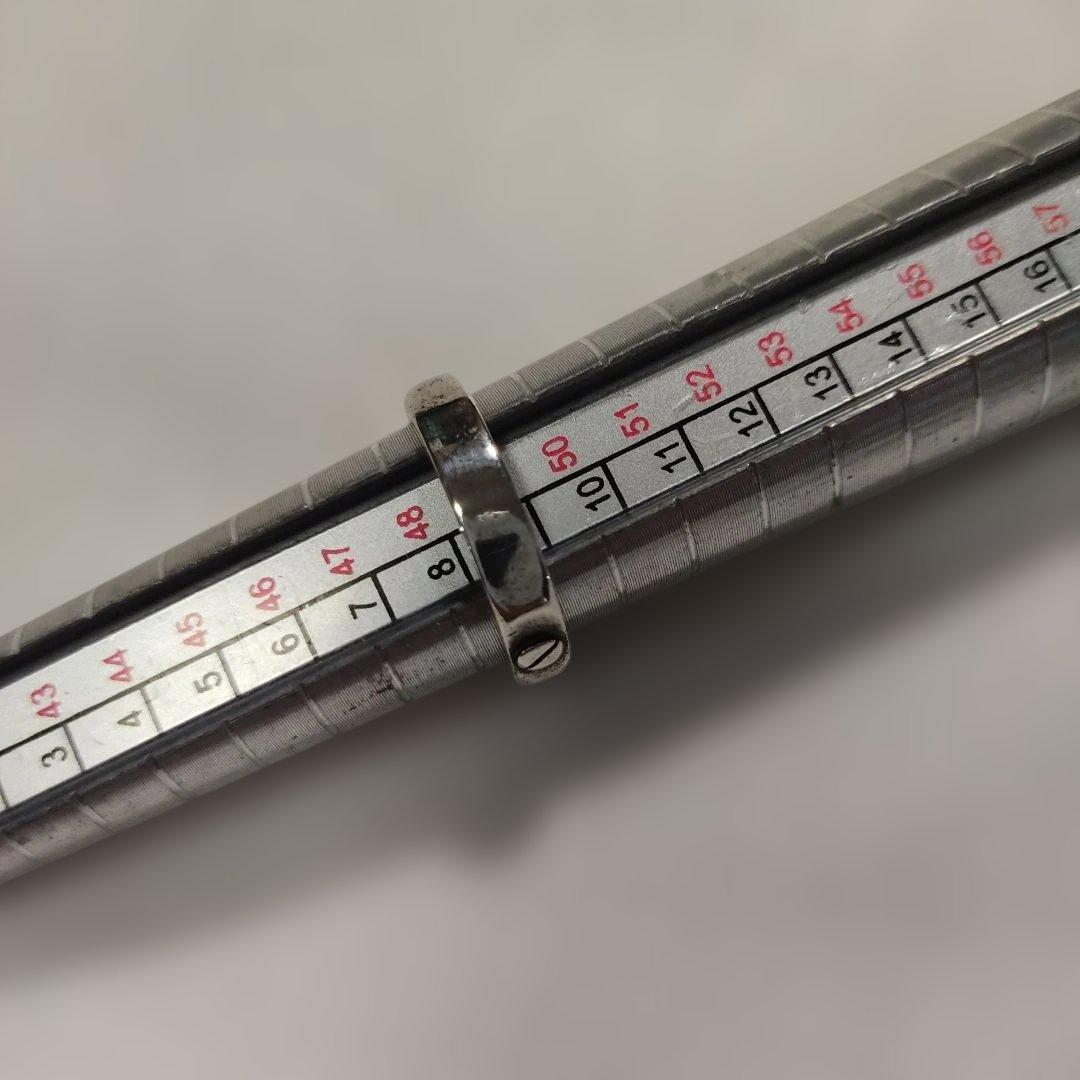 ジャンポールゴルチエ。SILVER925 。シルバー製リング、指輪。8号。①