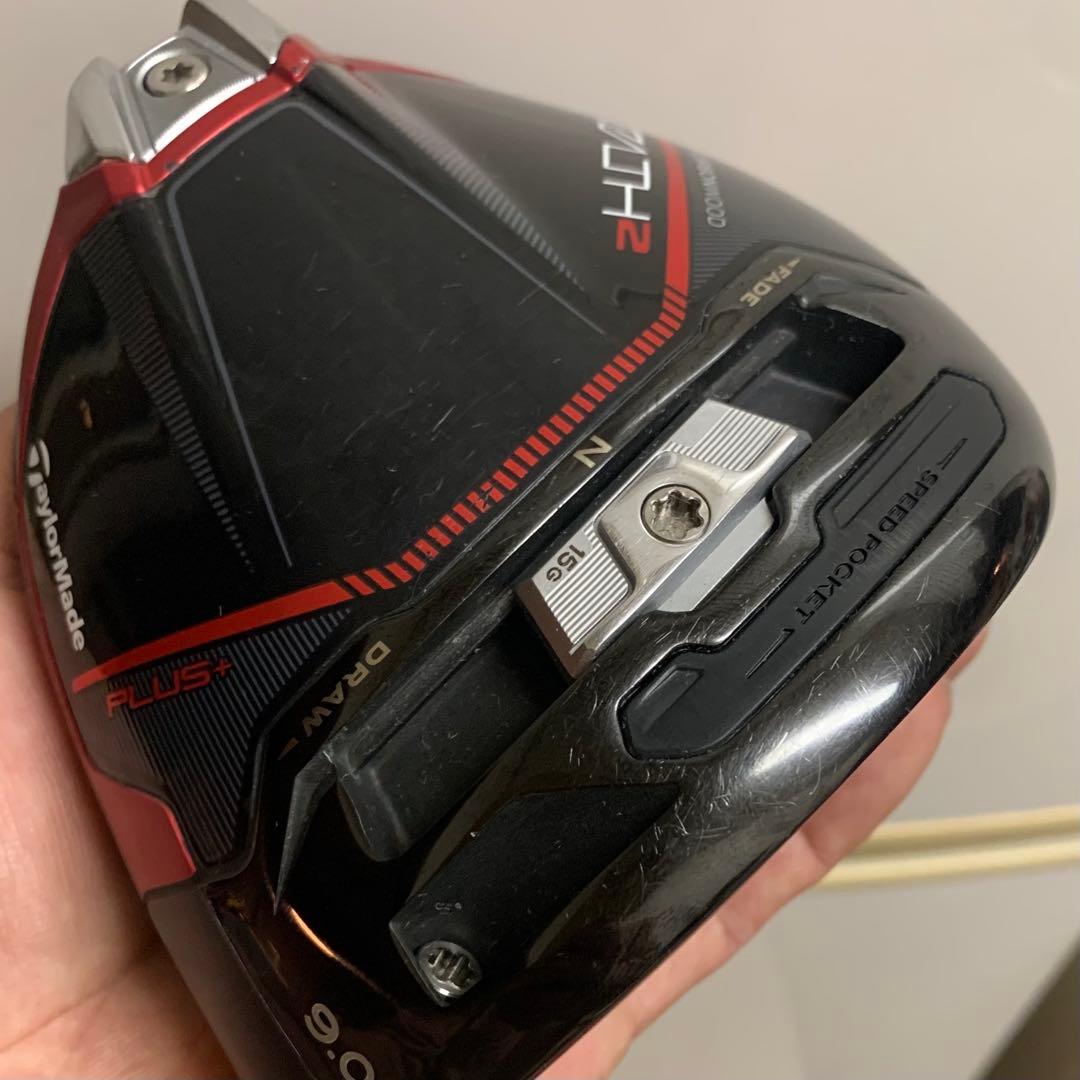 テーラーメイド ステルス2 プラス 9度 ドライバー ヘッドのみ