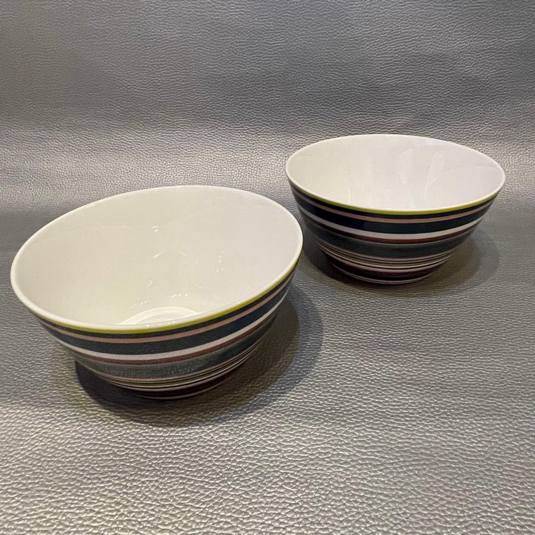 イッタラ　ボウル　500㎖　オリゴ　ペトロールブルー　2点セット