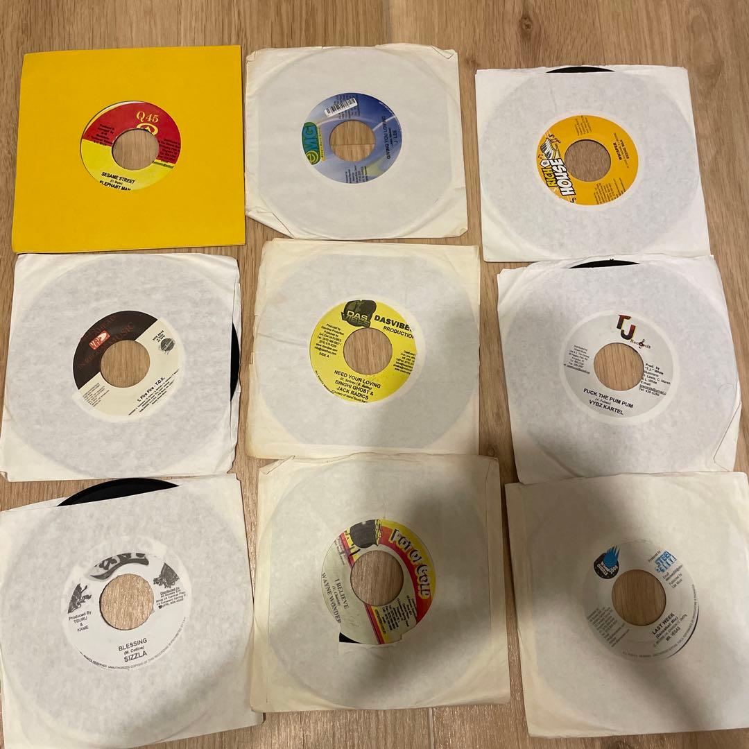 まとめ売り　ダンスホールレゲエ　7インチ　100枚　1枚あたり70円