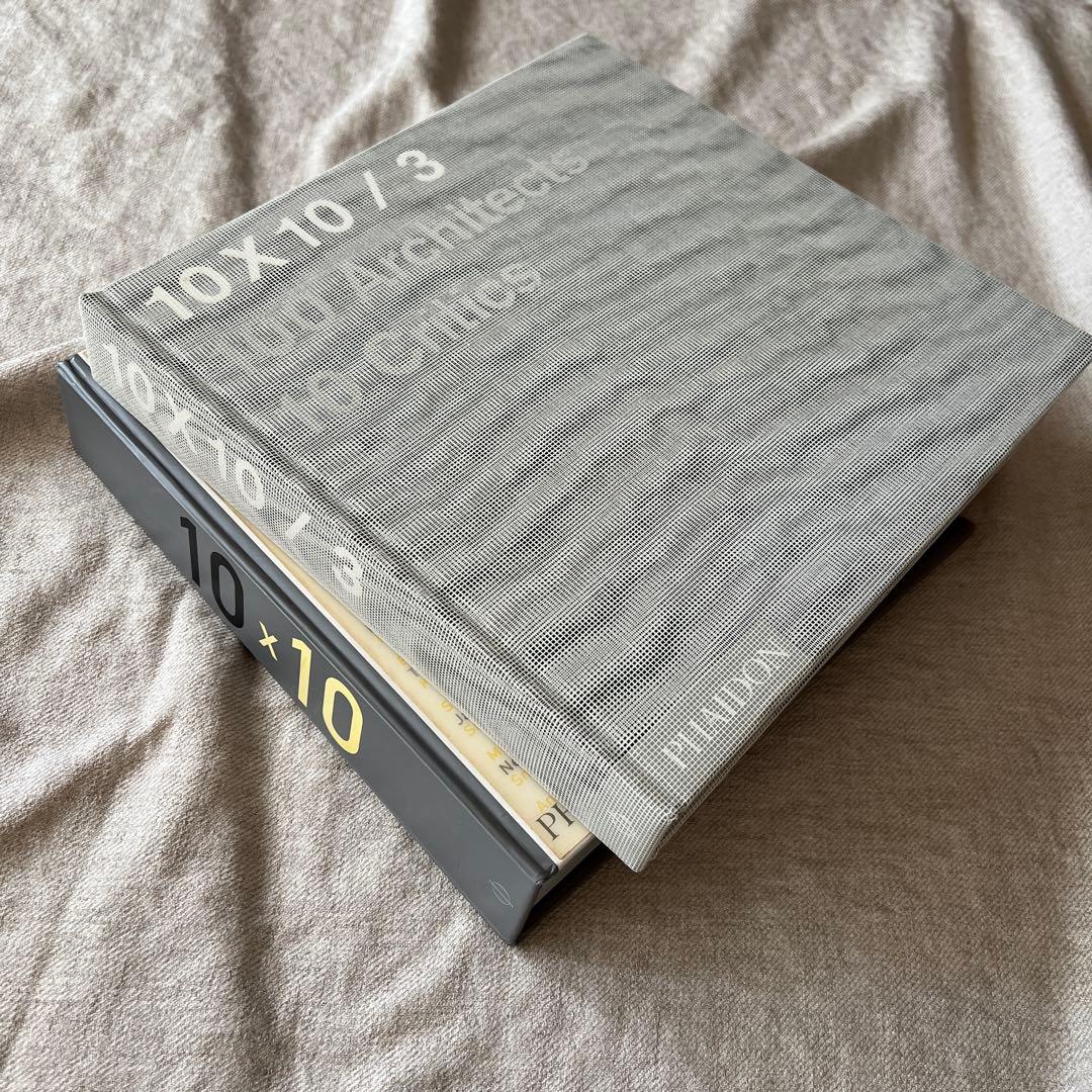 10 X 10 / 3 100 Architects 10 Critics 2冊