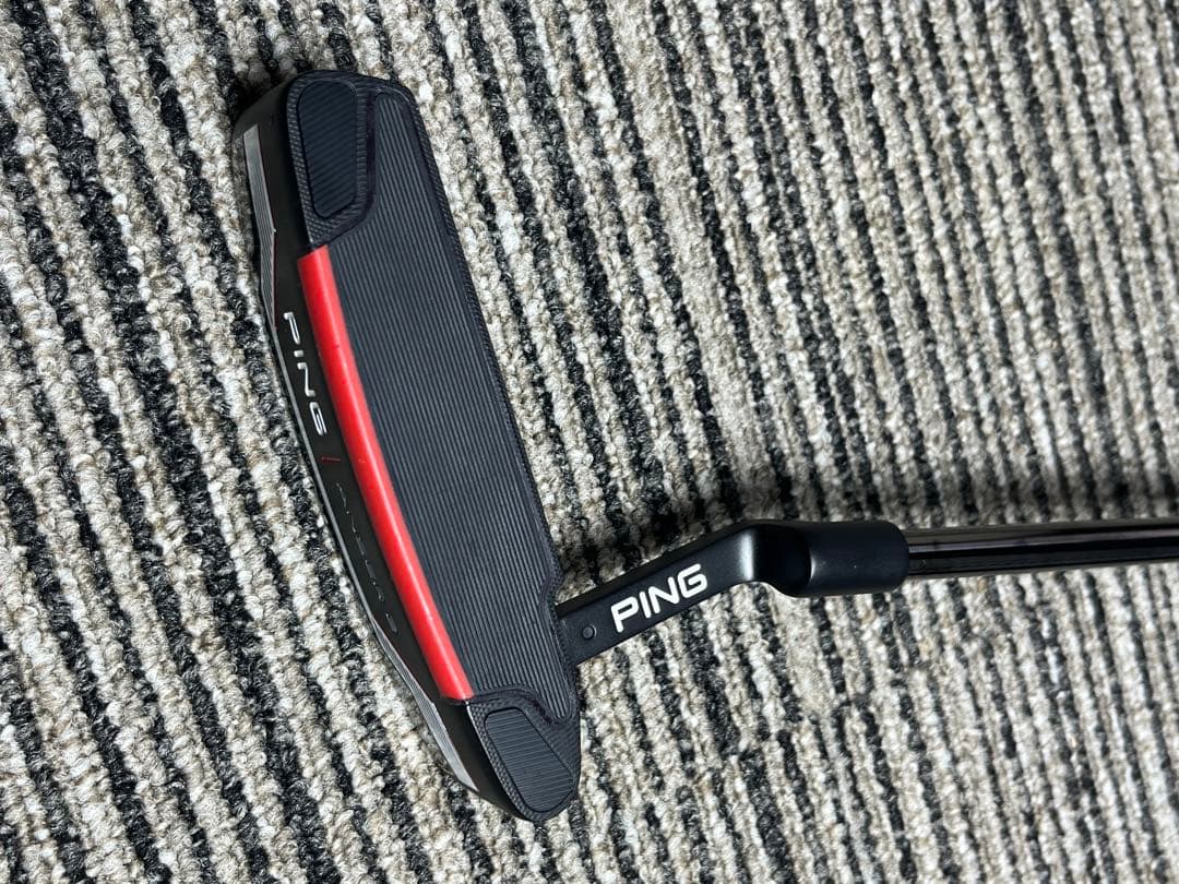 (未使用)PING ANSER 3 パター ブラック/レッド
