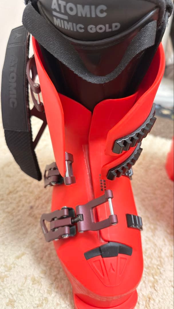 Atomic redstar cs110 スキーブーツ25.0/25.5レッド