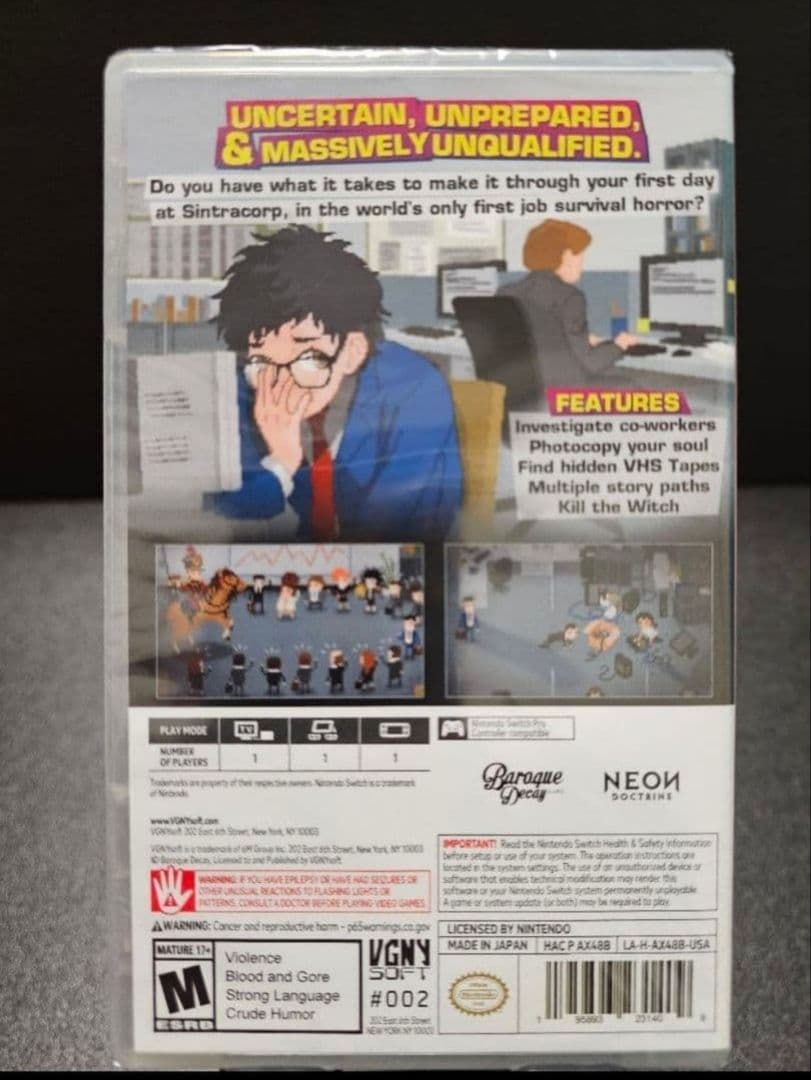 Switch YUPPIE PSYCHO 北米版