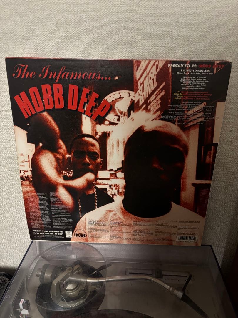 USオリジナル MOBB DEEP 「HELL ON EARTH 」2LP