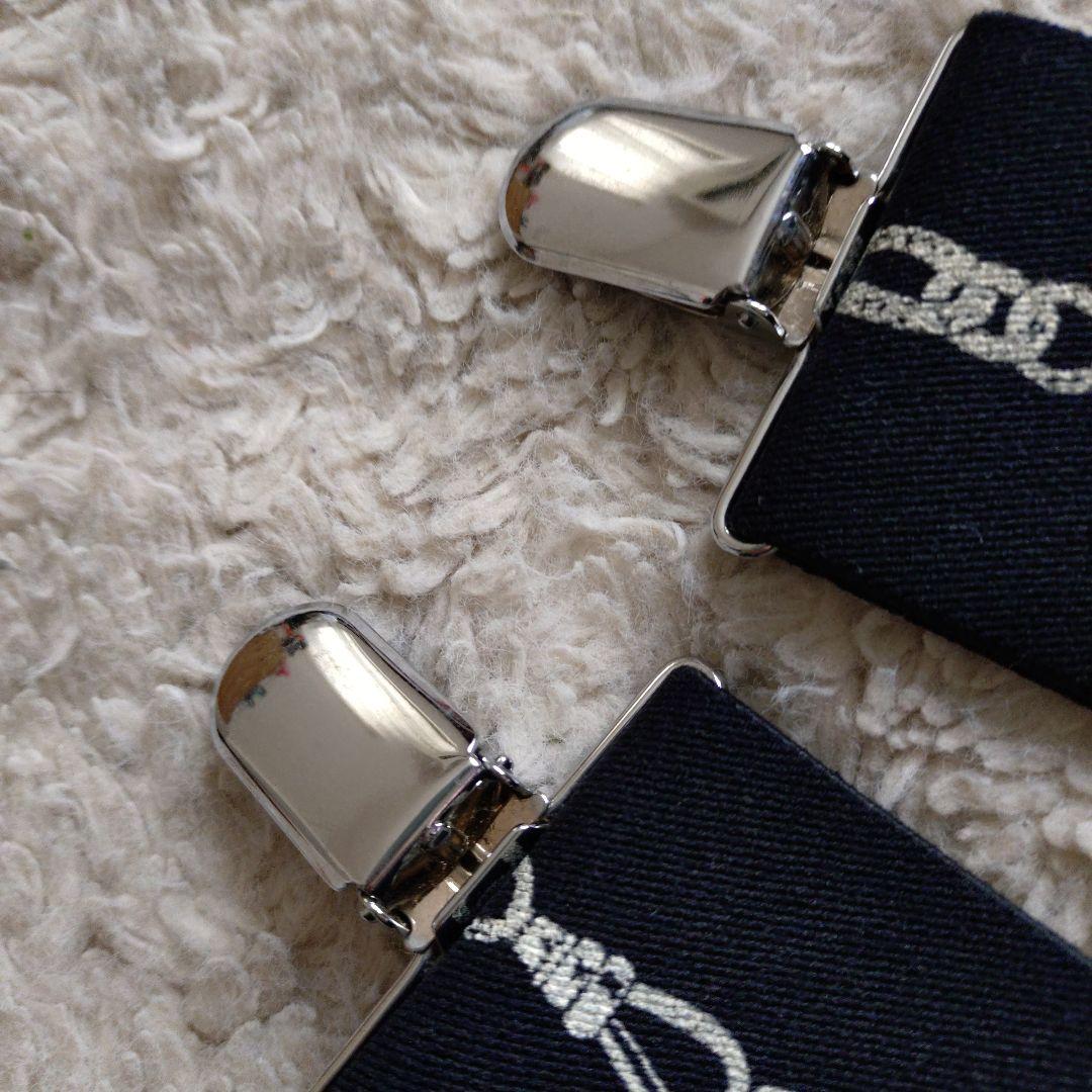 LIMI feu リミフゥ　ブラック サスペンダー