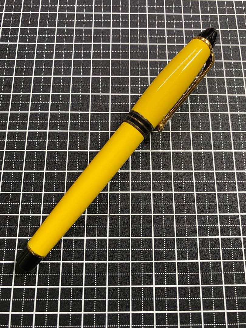 AURORA イプシロン　イエロー　万年筆　字幅M