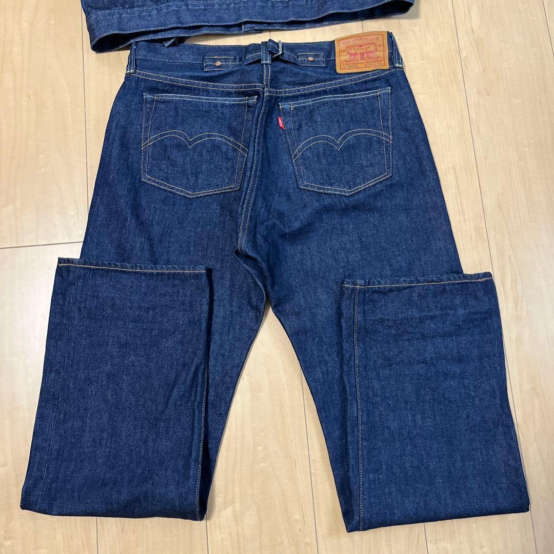 日本製Levi's vintage clothing 1st セットアップ