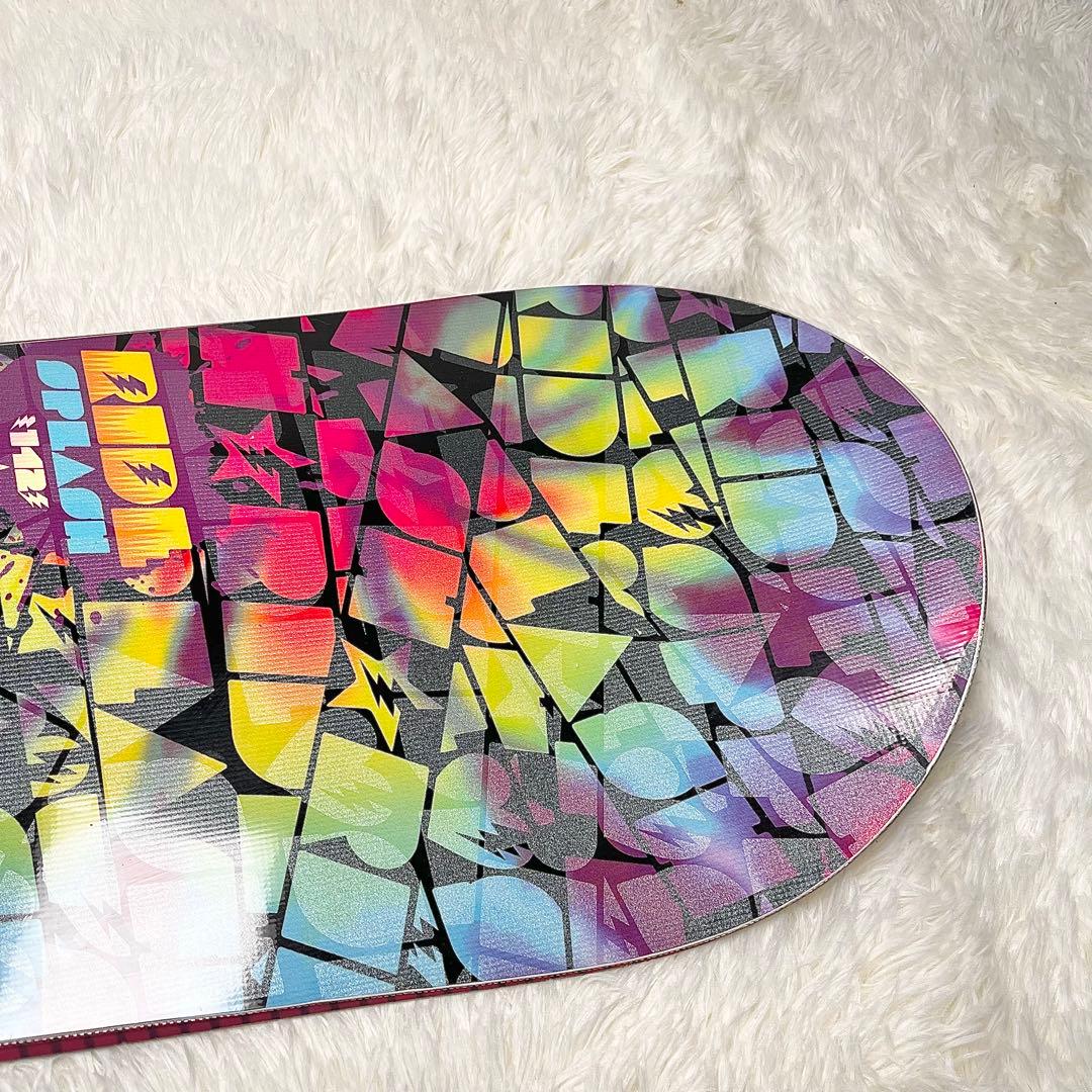 【美品】RIDE スプラッシュ スノーボード UNIONビンディング 142cm