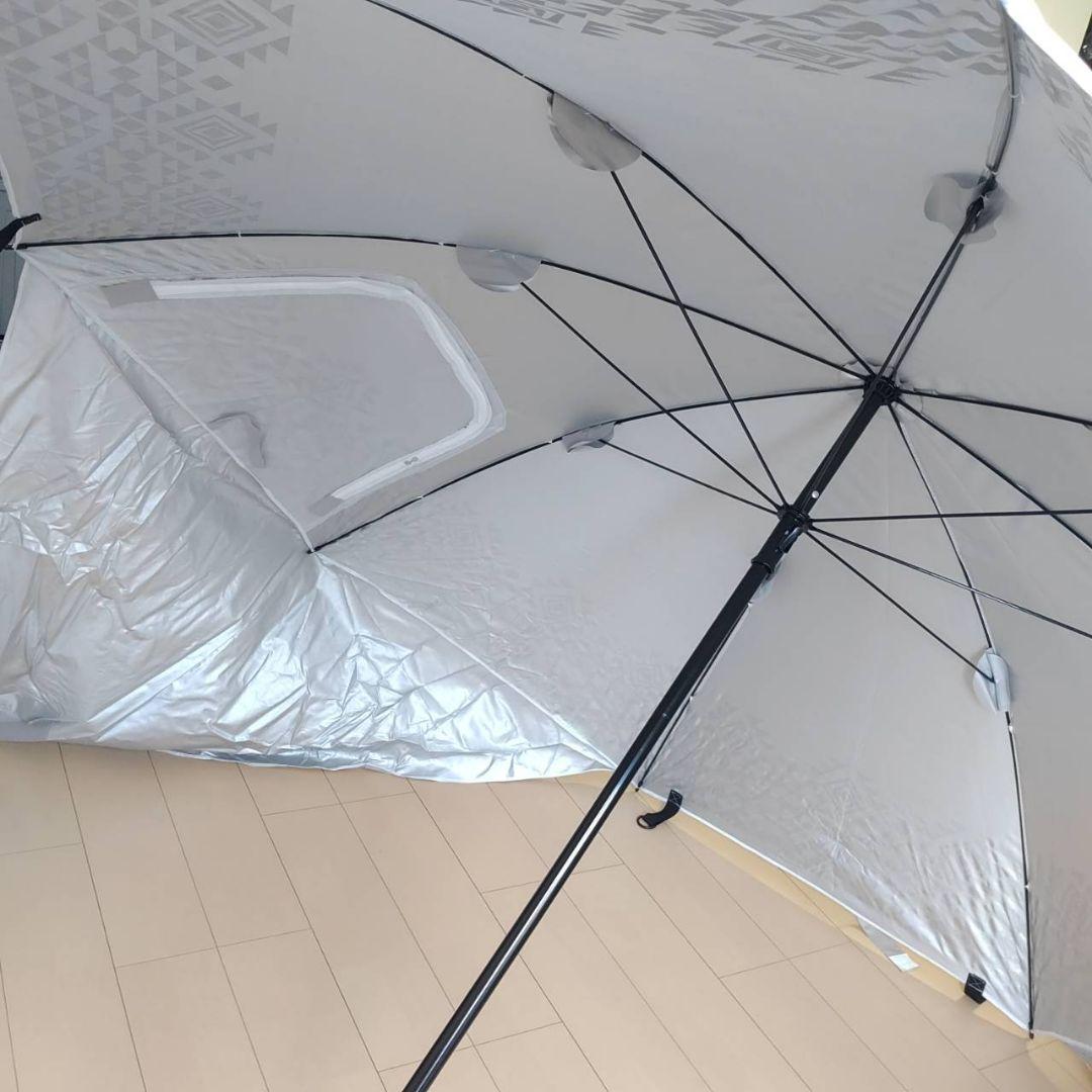 パラソルタープ　UVカット97.8%　遮光率98.8%　アウトドア