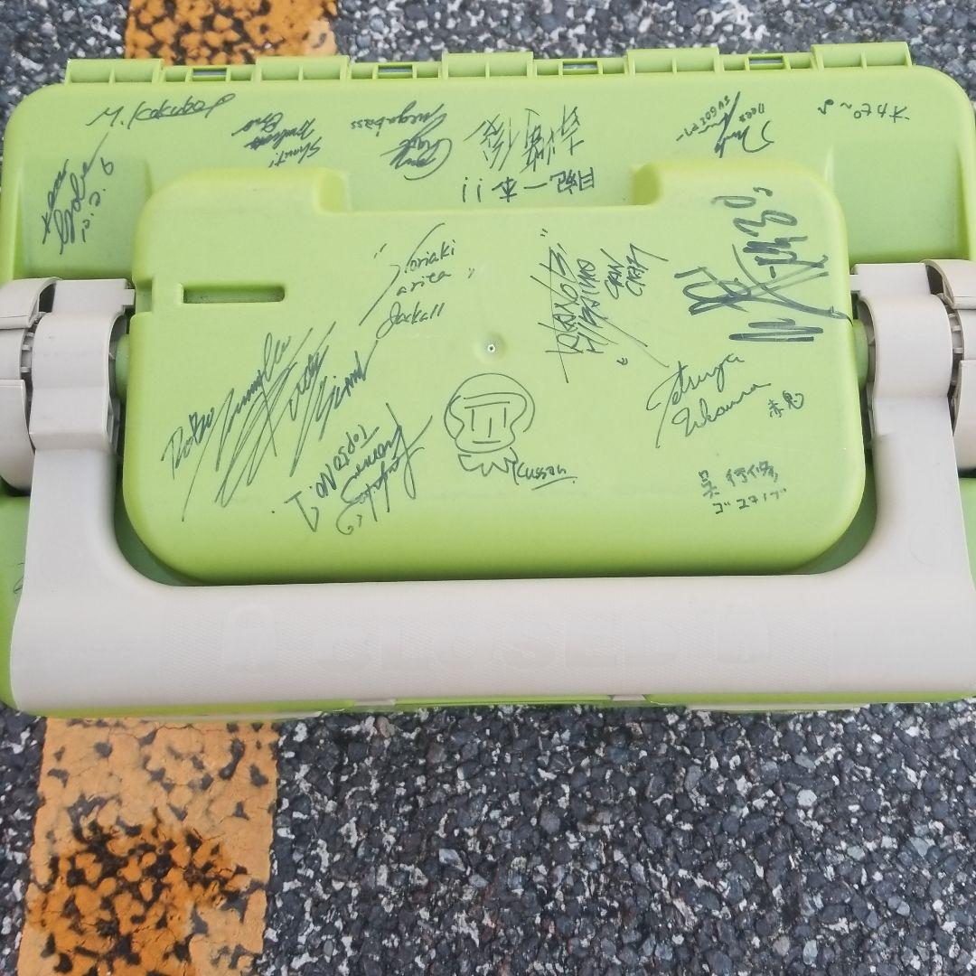 直筆サイン入り　PDY SYSTEMS タックルボックス