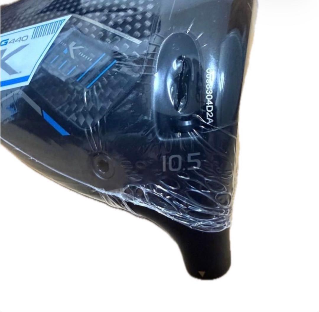 [新品]PING G440K ドライバー ヘッド10.5度 ヘッドカバー付き