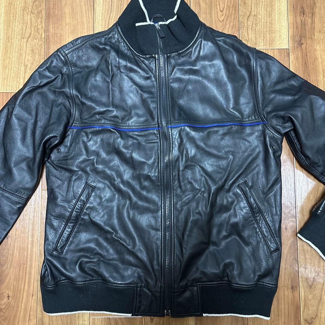 UMBRO × R.NEWBOLD ラムレザージャケット デサント製 L