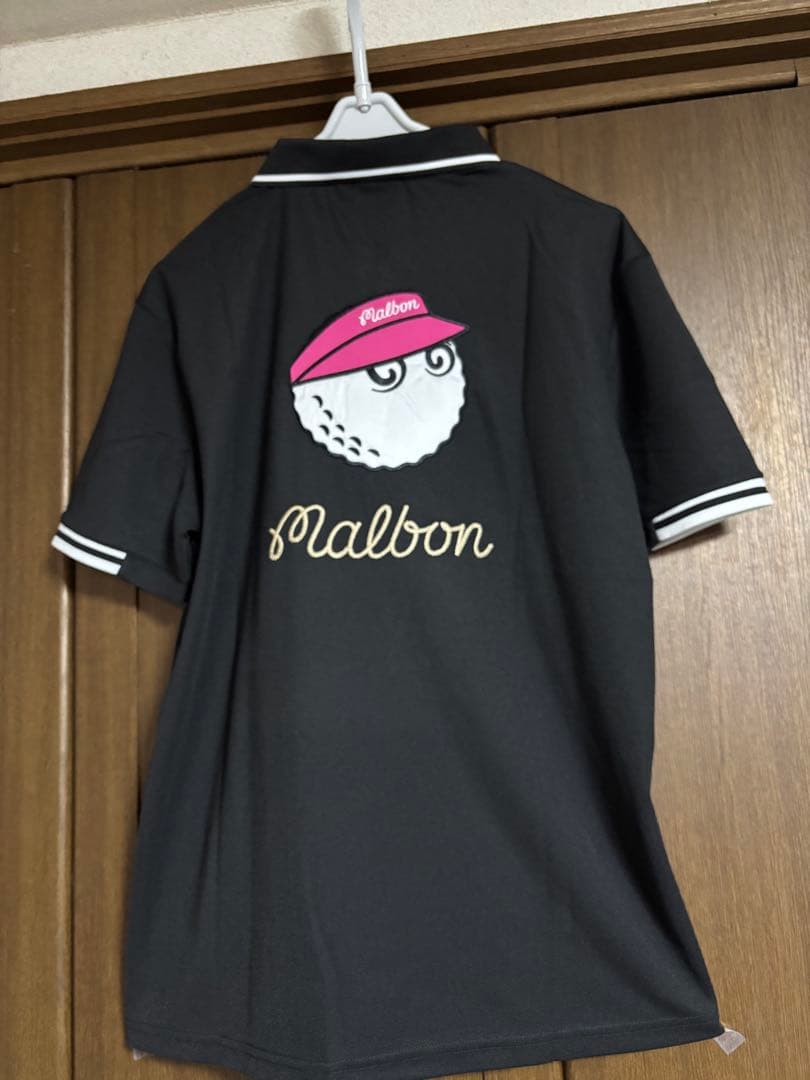 Malbon ゴルフ ポロシャツ 黒 未使用