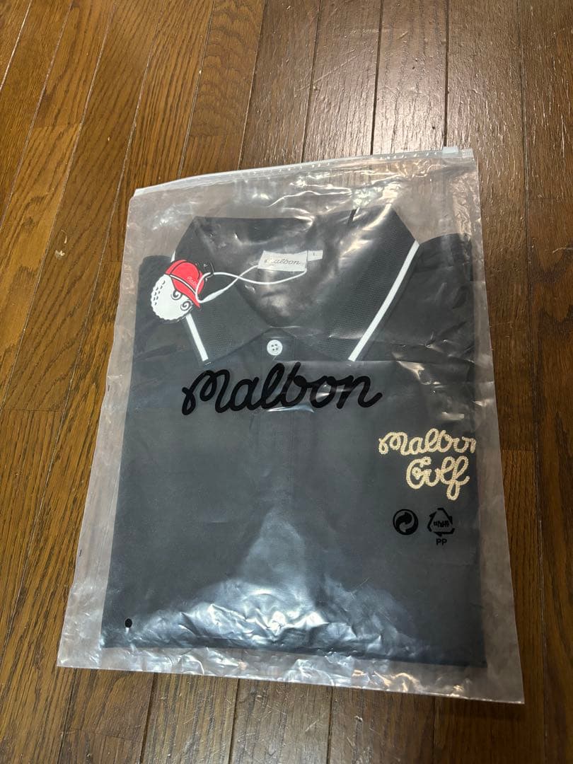 Malbon ゴルフ ポロシャツ 黒 未使用