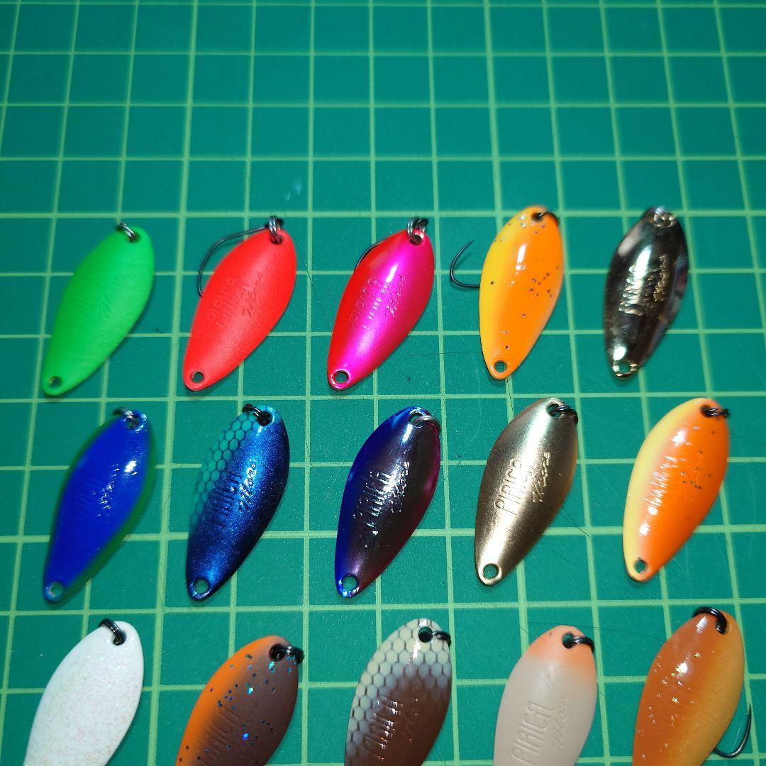 ピリカモア　2.2g　21枚　ヤリエ　スプーン　管理釣り場