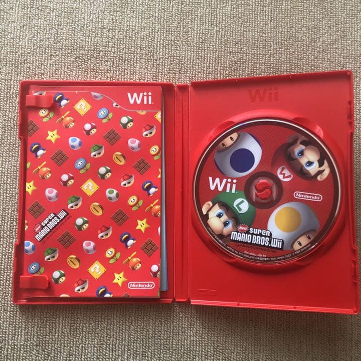 Wii本体　どうぶつの森　マリオカート　ニュースーパーマリオブラザーズ他ソフト6