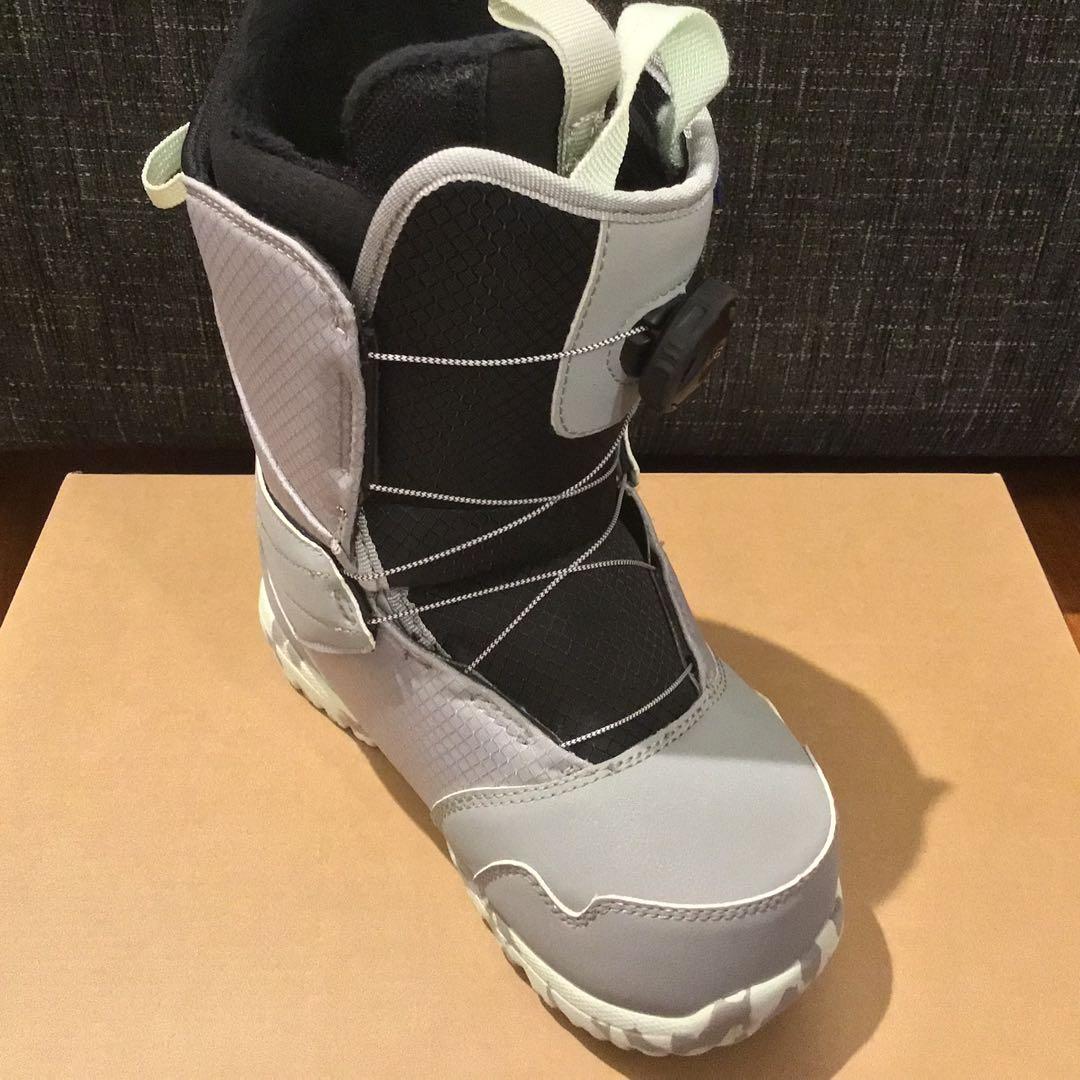 Burton　Zipline BOA キッズスノーボードブーツ　4k(22cm)