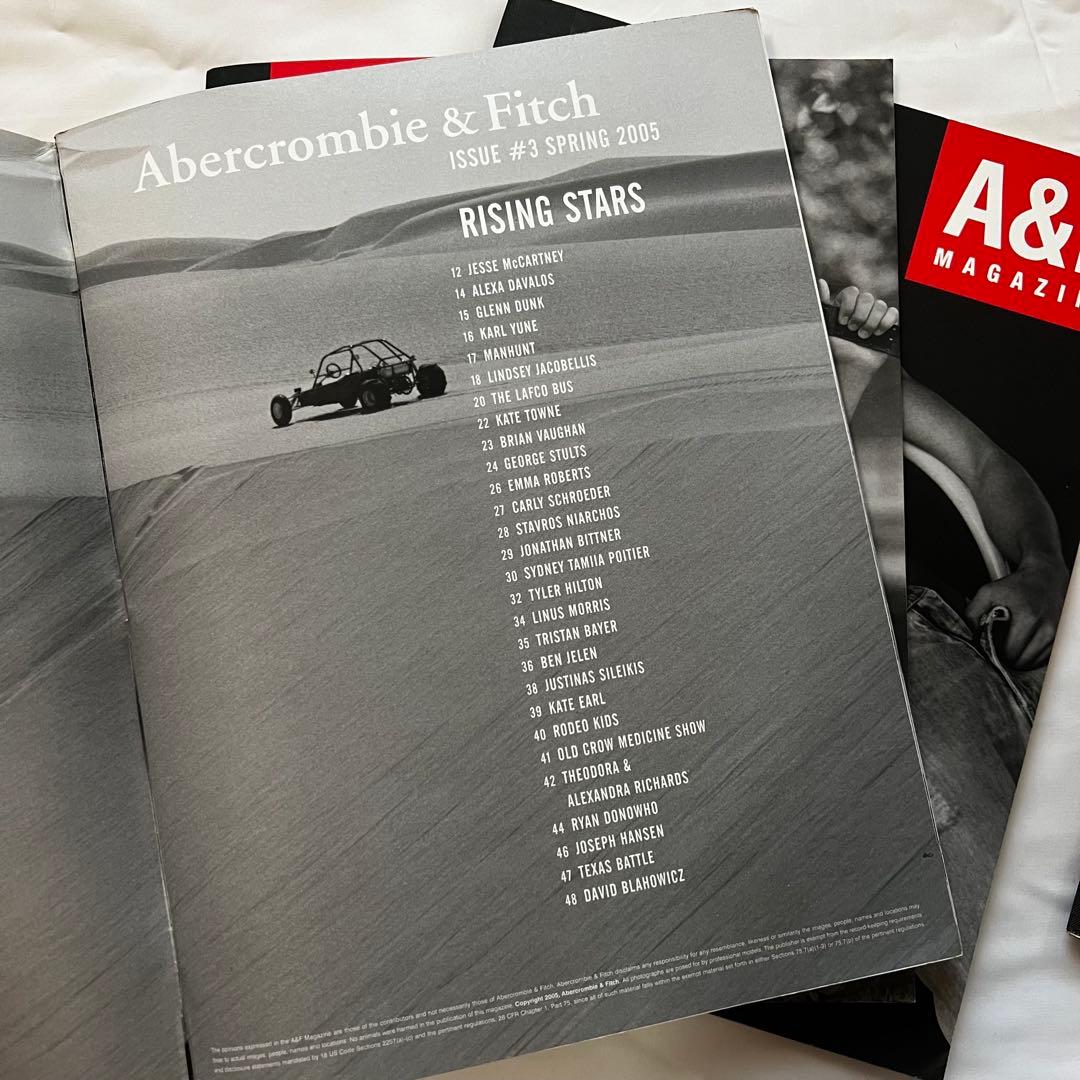 アバクロ A&Fmagazine04〜05 First〜#4 #young 5冊