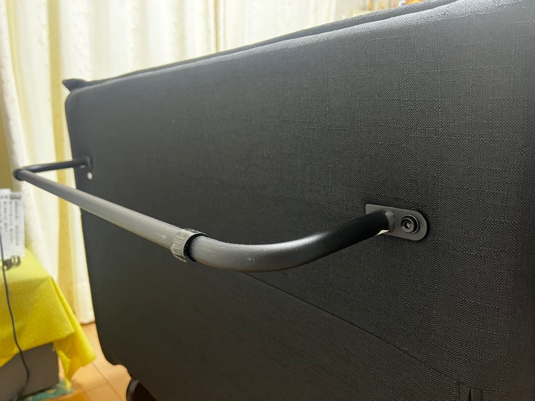 美品★販売期間3月25日まで★狭い部屋に大活躍ソファベッドキャスター付で移動が楽