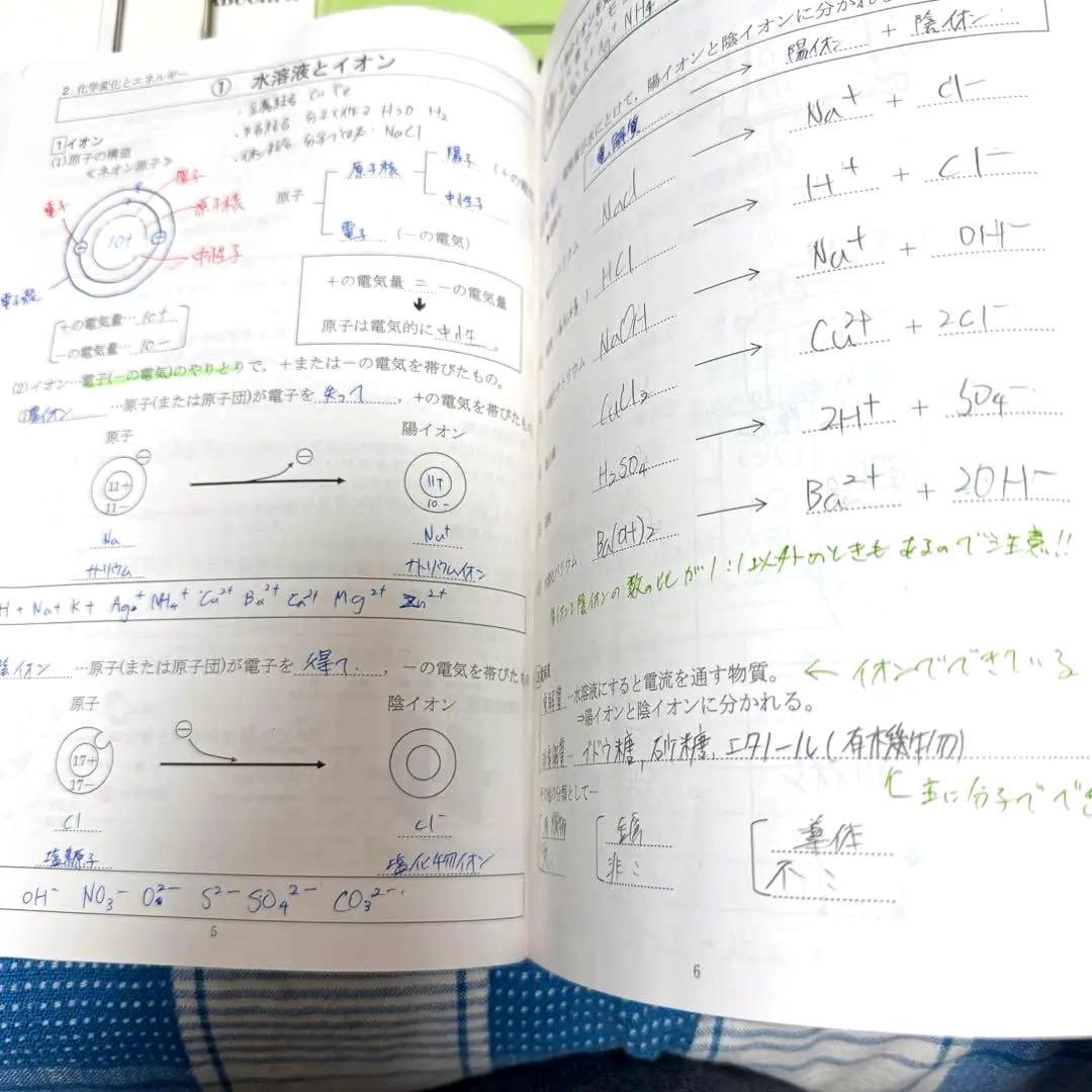 馬渕教室　中3 15ヶ月分　5教科テストプリント多　冬春夏入試直前講習会　通年分