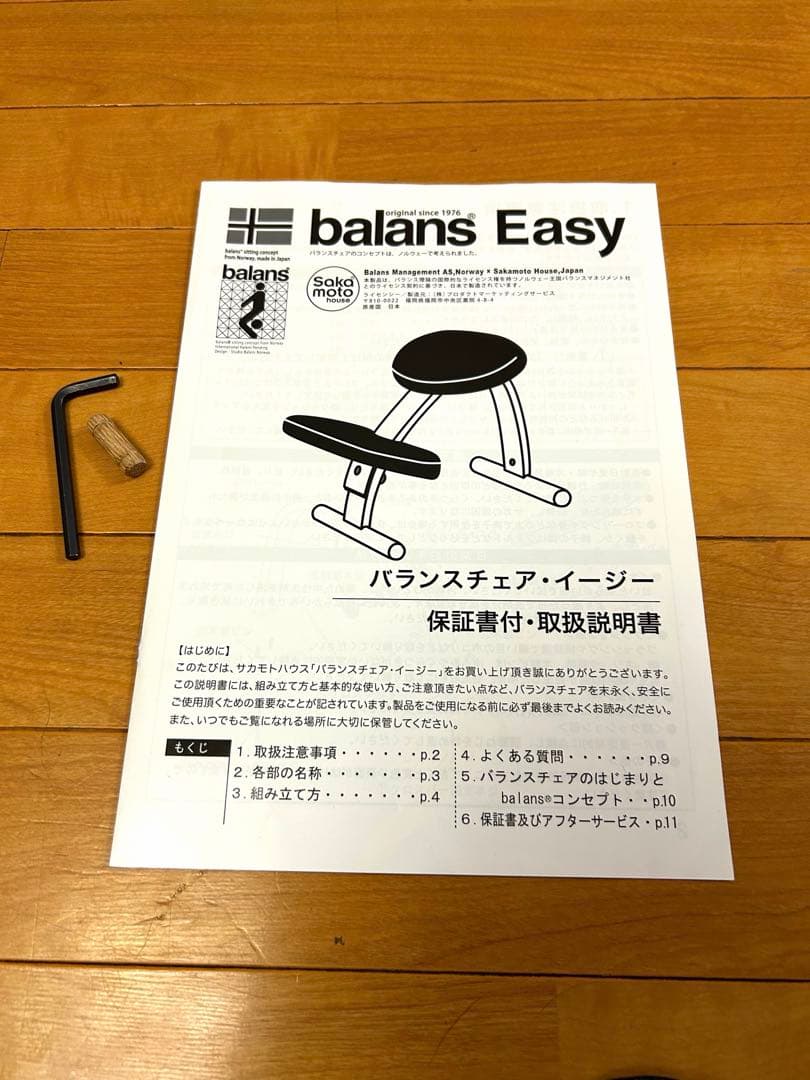 サカモトハウス　バランスチェア・イージー