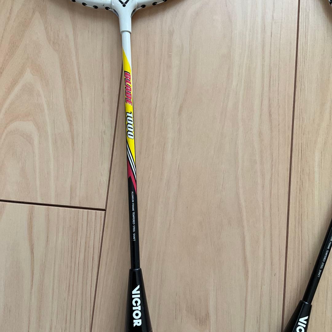 バドミントンラケット　VICTOR BLADE1000 ペア