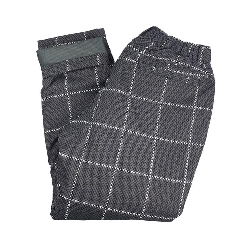 新品●プーマ ゴルフ●秋・冬 中綿テーパードパンツ 千鳥格子 スッキリシルエット