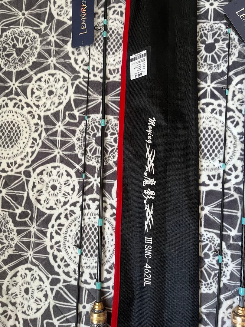 休日値下げ　未使用品　ベイトフィネスロッド　魔影ロッド　462ul 502ul