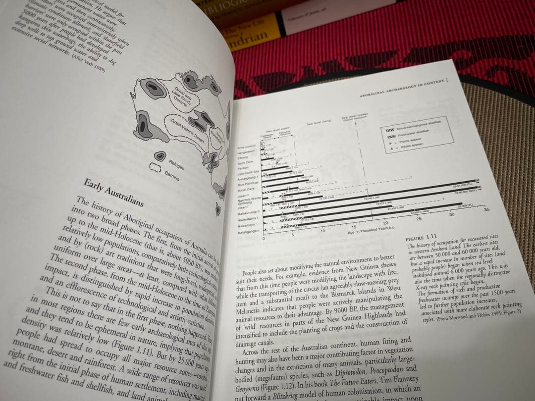 洋書 Visions from the Past M.J. Morwood