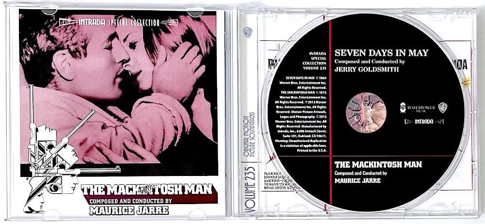 廃盤 CD 五月の七日間 マッキントッシュの男 ジェリー・ゴールドスミス