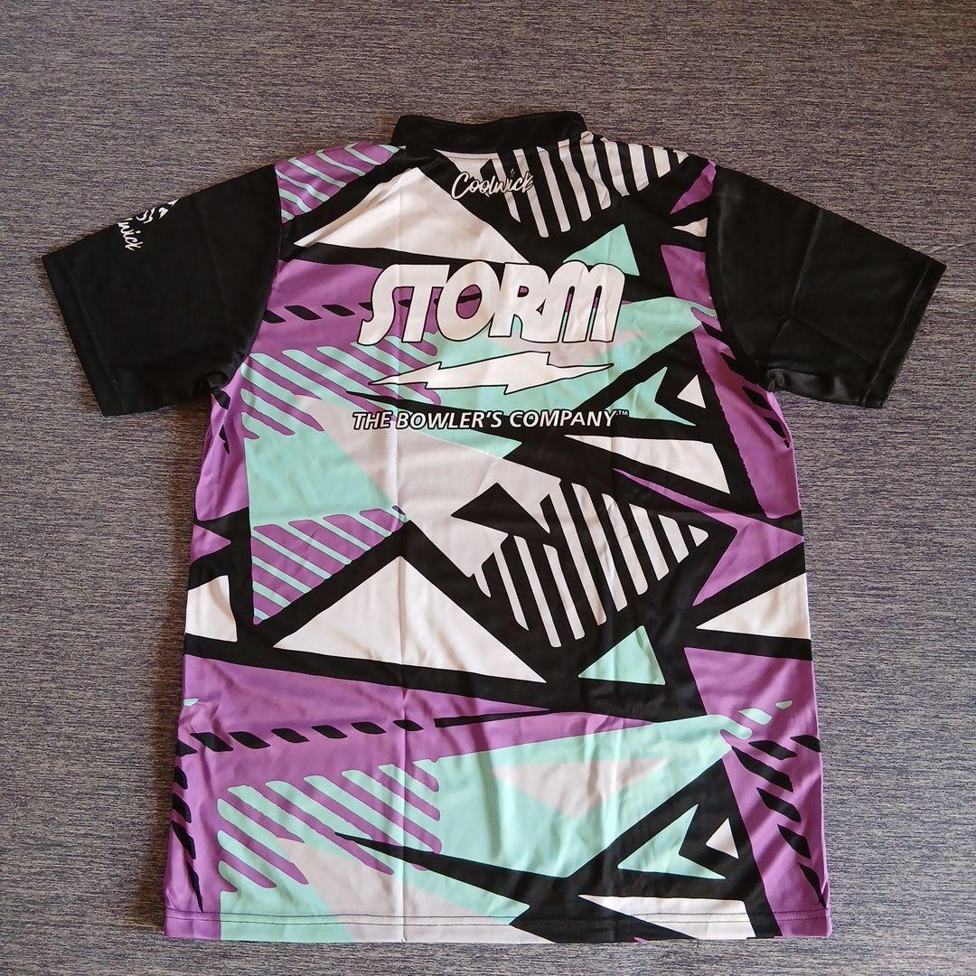 ✨新品✨ボウリングウェア　【2XL】　ストーム　パープル　USA製　大きめ
